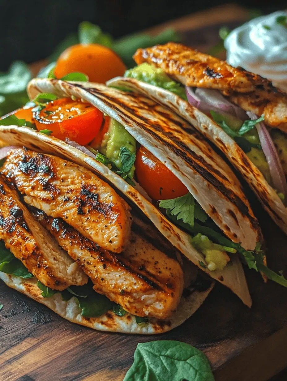 In today's fast-paced world, finding a meal that is not only nutritious but also quick and easy to prepare can be a challenge. Enter Grilled Avocado Chicken Wraps—an ideal solution for those seeking a healthy, balanced meal that fits seamlessly into a busy lifestyle. Packed with lean protein, healthy fats, and fresh vegetables, these wraps are a delightful fusion of taste and nutrition, making them a favorite for health-conscious individuals and families alike.