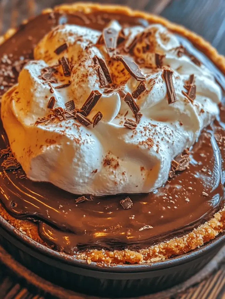 If you’ve ever found yourself lost in the comforting embrace of a warm dessert, the Decadent Hot Fudge Pie is sure to capture your heart and taste buds alike. This irresistible treat combines the rich flavors of chocolate with a gooey, molten center that makes it an unforgettable experience for any chocolate lover. The beauty of this pie lies not only in its indulgent taste but also in the simplicity of its ingredients. With just a few pantry staples, you can create a dessert that feels luxurious and special, making it the perfect choice for gatherings and celebrations.