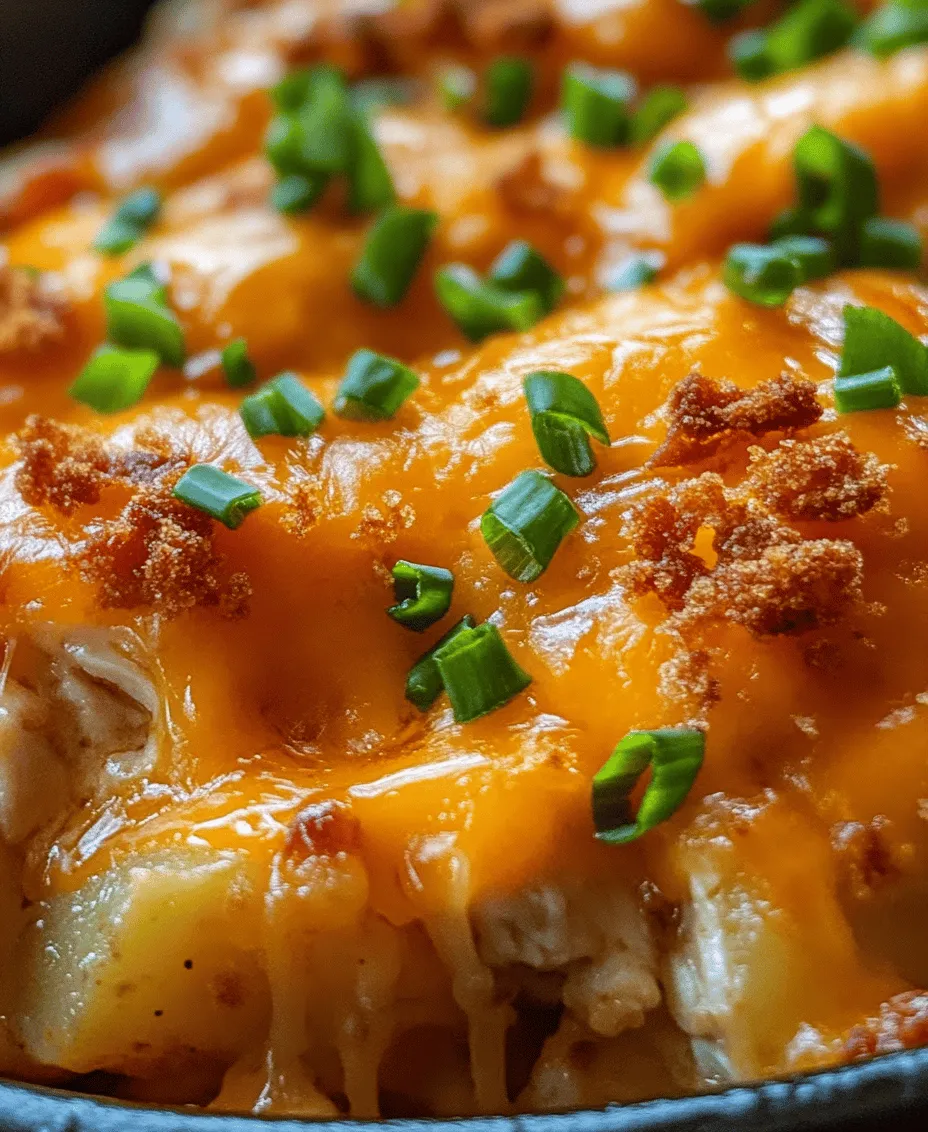 There’s something inherently comforting about casseroles. They evoke memories of family dinners, potlucks, and gatherings where everyone comes together to enjoy a hearty meal. Comfort food, in its essence, provides warmth and satisfaction, often reminding us of our roots and cherished moments spent around the dinner table. Among the myriad of comforting dishes, the Loaded Potato Ranch Chicken Casserole stands out as an ideal blend of flavors and textures, making it a staple in many households.