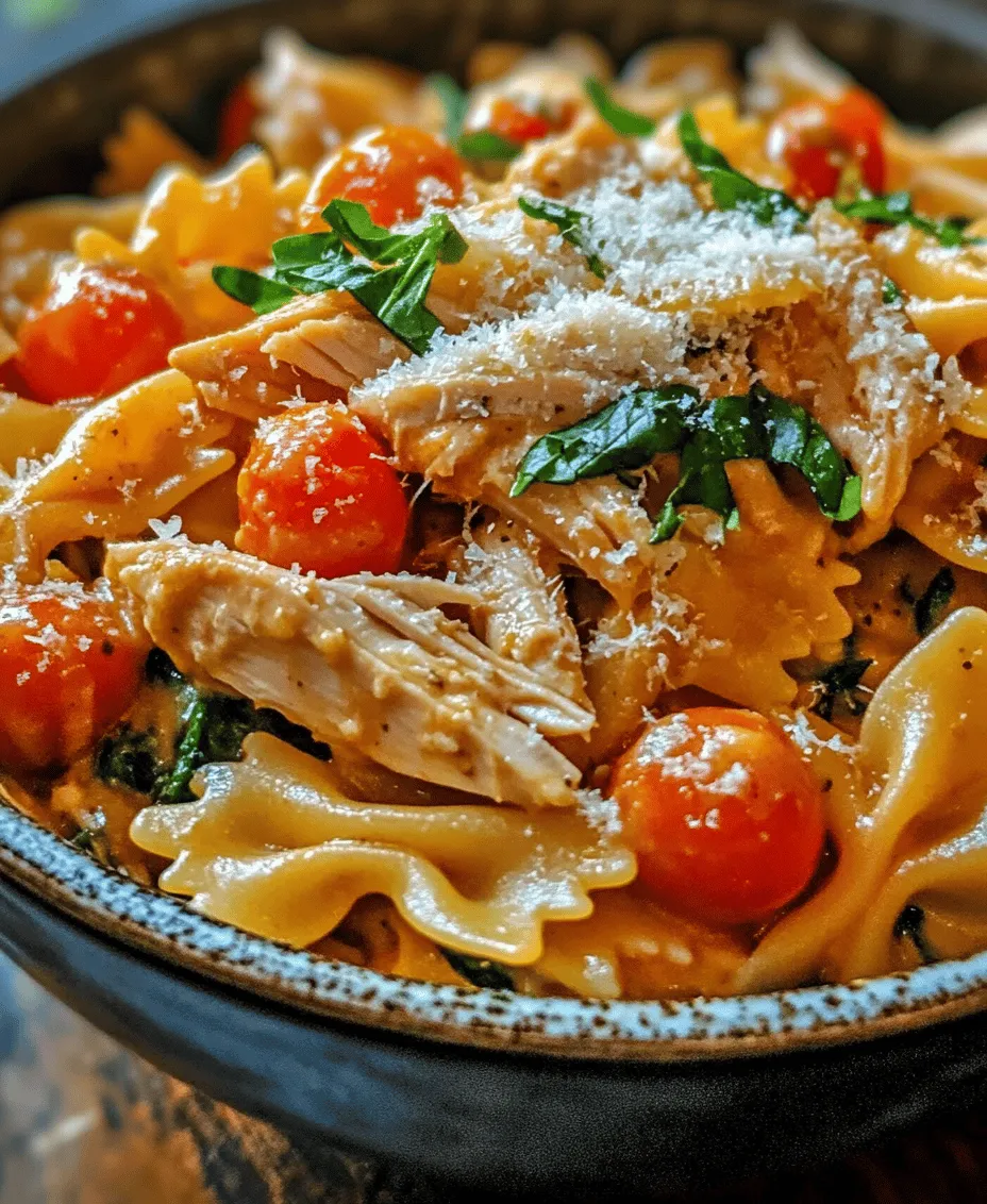 Creamy Tuscan Chicken Pasta is a delightful dish that combines the rich flavors of Italian cuisine with the comfort of a creamy pasta meal. This recipe not only tantalizes taste buds but is also easy to prepare, making it a perfect choice for busy weeknights or special gatherings. Imagine a plate of al dente pasta enveloped in a luscious creamy sauce, accompanied by tender chicken and vibrant vegetables. Each forkful offers a symphony of flavors that transport you straight to the heart of Tuscany, where food is not just a meal but a cherished experience.