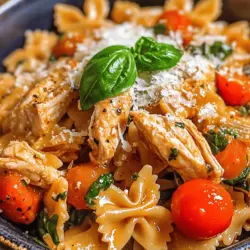 Creamy Tuscan Chicken Pasta is a delightful dish that combines the rich flavors of Italian cuisine with the comfort of a creamy pasta meal. This recipe not only tantalizes taste buds but is also easy to prepare, making it a perfect choice for busy weeknights or special gatherings. Imagine a plate of al dente pasta enveloped in a luscious creamy sauce, accompanied by tender chicken and vibrant vegetables. Each forkful offers a symphony of flavors that transport you straight to the heart of Tuscany, where food is not just a meal but a cherished experience.