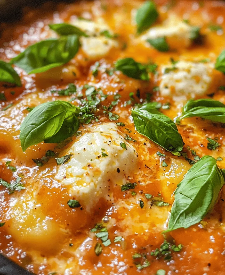 Creamy Tomato Gnocchi with Burrata is a dish that captures the essence of comfort food, offering a delightful blend of flavors and textures. This recipe is not just about satisfying hunger; it embodies a warm hug on a plate, perfect for cozy dinners or special occasions. Imagine pillowy potato gnocchi enveloped in a luscious, creamy tomato sauce, topped with rich, velvety burrata cheese. Each bite is a symphony of flavors that makes this dish an instant classic.