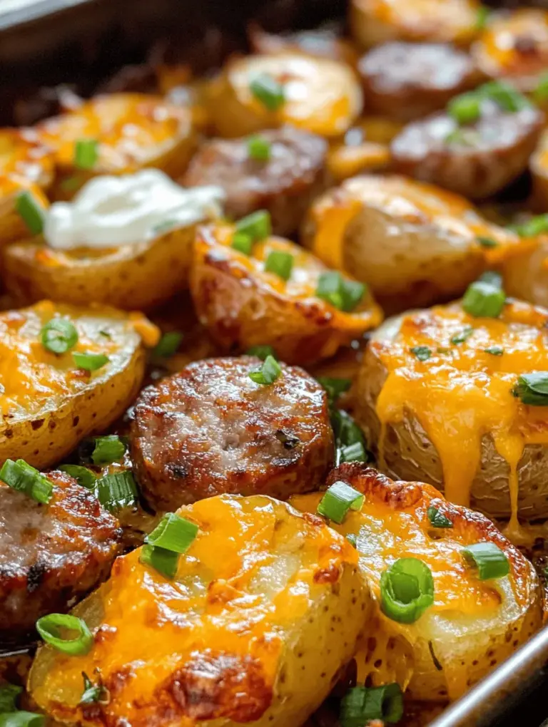 When it comes to comfort food, few dishes encapsulate warmth and flavor quite like Cheesy Ranch Potatoes and Smoked Sausage. This delectable combination brings together hearty smoked sausage, creamy cheddar cheese, and zesty ranch seasoning, creating a meal that is not only satisfying but also incredibly easy to prepare. Perfect for busy weeknights, family gatherings, or potlucks, this dish is a crowd-pleaser that promises to deliver on taste and comfort.