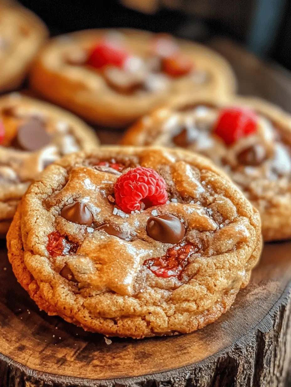 The pairing of raspberries and chocolate is a match made in culinary heaven. Raspberries are known for their vibrant color and juicy flavor, which can elevate any dessert. Their tartness cuts through the richness of chocolate, creating a flavor profile that is both complex and satisfying. When combined in a cookie, these two ingredients create a delightful contrast that excites the palate and leaves a lasting impression.