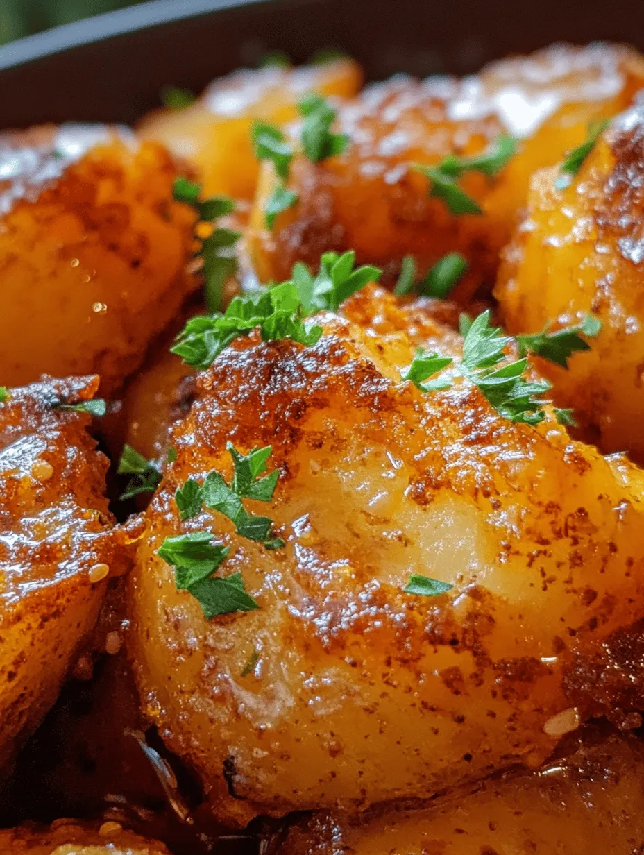 Discover the ultimate comfort food with this recipe for The Best Red Roasted Potatoes. These flavorful, crispy baby red potatoes are the perfect side dish to elevate any meal. Roasting brings out the natural sweetness of the potatoes while creating a deliciously crispy exterior that contrasts beautifully with their tender interior. This dish is not only easy to prepare but also versatile enough to complement a wide range of main courses, from succulent roasted meats to hearty vegetarian dishes.