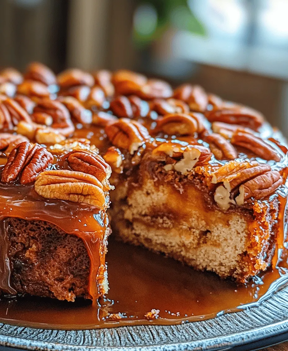 There’s something irresistibly charming about upside-down cakes. These delightful desserts not only offer a unique presentation but also promise a rich blend of flavors and textures with every bite. The Upside-Down Caramel Pecan Cake stands out as a prime example of this trend, showcasing a luxurious combination of sweet caramel, crunchy pecans, and moist cake. As this cake is flipped over, it reveals a stunning topping that creates an eye-catching centerpiece for any gathering.