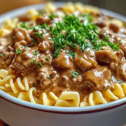 Beef Stroganoff is a classic comfort food beloved by many for its rich flavors and creamy texture. Originating from Russia, this dish has transcended borders to become a staple in homes around the world. The combination of tender beef, savory mushrooms, and a velvety sauce served over a bed of noodles makes it a go-to meal for family dinners and gatherings. The charm of Beef Stroganoff lies not only in its taste but also in the warmth it brings to the dinner table, making it a dish that evokes fond memories and shared moments.