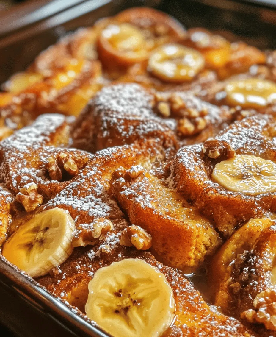 Breakfast casseroles have become a beloved staple in many households, especially for those who appreciate the convenience of preparing a meal in advance without sacrificing flavor. The allure of a warm, comforting breakfast that can be made for a crowd makes breakfast casseroles a remarkable addition to any brunch table or family gathering. Among the various options available, the Brown Sugar Banana French Toast Casserole stands out as a delicious and indulgent dish that combines the sweetness of ripe bananas with the comforting, custardy texture of traditional French toast.