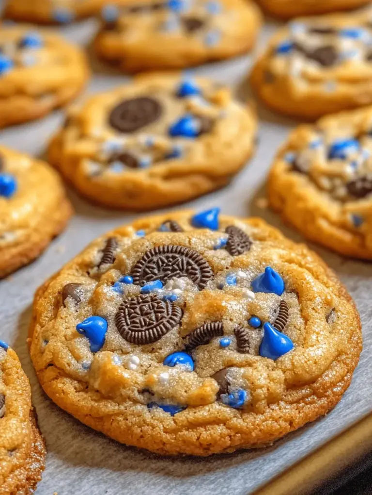 To create the perfect batch of Cookie Monster Cookies, it's essential to understand the roles of each ingredient. This knowledge not only enhances your baking skills but also helps you appreciate the unique flavors that come together in this whimsical recipe.