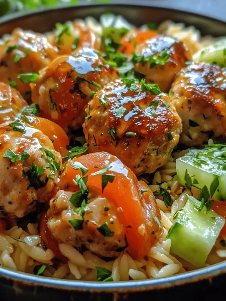 In the world of culinary delights, few cuisines can boast the vibrant flavors and healthful ingredients found in Greek cooking. If you're searching for a nutritious and flavorful meal that is easy to prepare, look no further than Easy Greek Chicken Meatballs with Lemon Orzo. This dish not only brings the essence of Mediterranean flavors to your dining table but also offers a perfect balance of protein and carbohydrates, making it an ideal choice for both lunch and dinner.