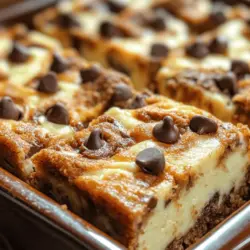 Indulging in dessert is a delightful experience, and what could be better than combining two beloved treats into one? Chocolate Chip Cookie Cheesecake Bars are the ultimate dessert that brings together the rich, creamy goodness of cheesecake and the comforting chewiness of chocolate chip cookies. This dessert not only satisfies your sweet tooth but also delights your palate with its unique texture and flavor profile. In this article, we will explore the origins of this mouthwatering treat, its flavor components, and provide you with step-by-step instructions to create these delectable bars right in your own kitchen.