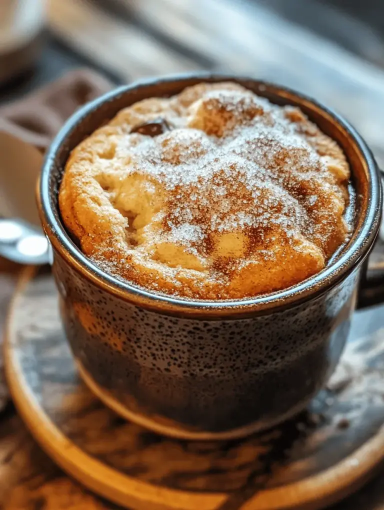 In recent years, mug recipes have taken the culinary world by storm, offering a simple and quick solution for those craving a sweet treat without the hassle of elaborate baking processes. These single-serving delights are perfect for satisfying sudden dessert cravings, and one standout among them is the Snickerdoodle Mug Cookie Delight. This delectable dessert combines the classic flavors of snickerdoodle cookies into a convenient mug format, making it an ideal choice for busy individuals seeking comfort food in a fast-paced lifestyle.