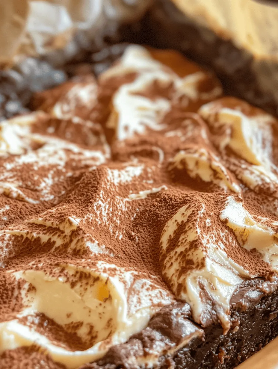 To master the art of making Cheesecake Swirl Brownies, it's essential to understand the key components that make this dessert so enchanting. Each layer contributes to the overall flavor and texture, creating a balance that is both rich and satisfying.