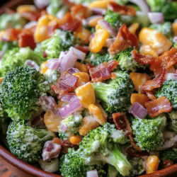 To create a truly exceptional broccoli salad, it is essential to understand each ingredient's role and the health benefits they provide. Here’s a closer look at what makes this salad so special: