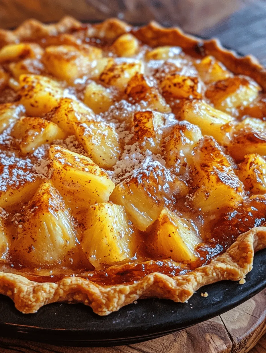 To create a truly unforgettable Tropical Bliss Pineapple Pie, it’s essential to understand the role of each ingredient. From the star of the show, fresh pineapple, to the subtle nuances brought by spices and extracts, every component plays a vital part in this culinary masterpiece.