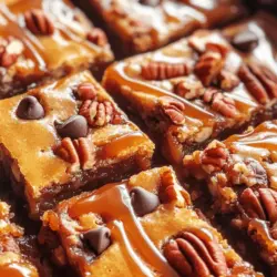 Turtle Bars are a beloved dessert that combines the rich flavors of chocolate, the gooey sweetness of caramel, and the crunchy texture of nuts. This decadent treat has gained immense popularity over the years, making it a favorite at family gatherings, potlucks, and casual snack sessions. Whether you’re a seasoned baker or a novice in the kitchen, Turtle Bars offer a delightful way to satisfy your sweet tooth with minimal fuss.