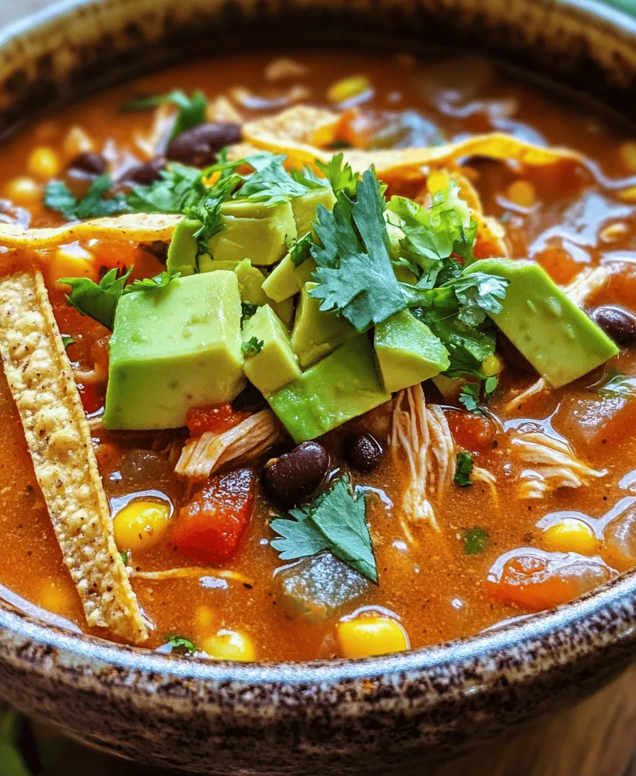 Spicy Chicken Tortilla Soup is a beloved dish that captures the essence of comfort food while exciting the palate with its vibrant flavors and textures. This hearty soup, originating from Mexico, is a delightful fusion of spicy, savory, and tangy elements, making it a staple in many households. The dish is characterized by its rich broth, tender chicken, and an array of fresh garnishes that elevate the dining experience. Whether you're hosting a family dinner, planning a casual gathering with friends, or simply looking for a comforting weeknight meal, this soup is sure to impress.