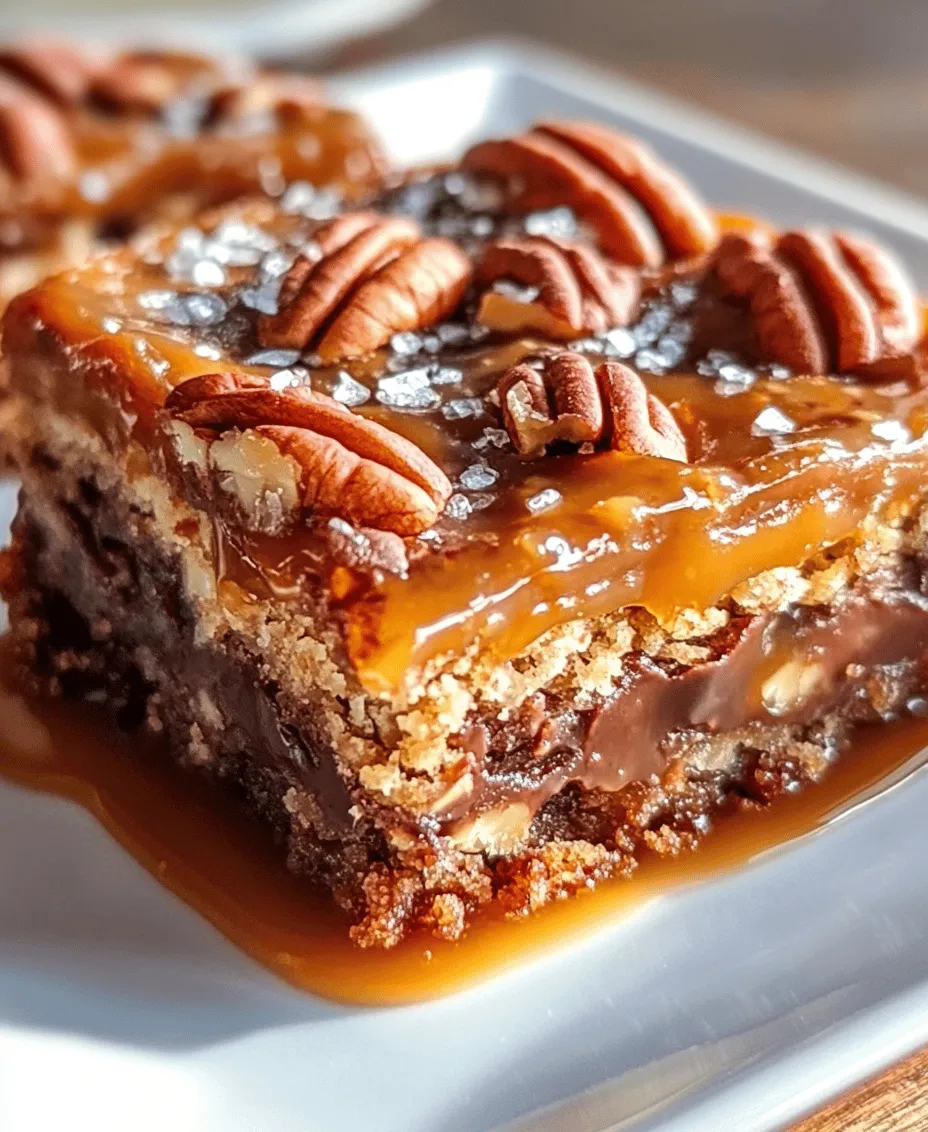 Every great recipe begins with high-quality ingredients, and Turtle Bars Delight is no exception. Each component plays a crucial role, contributing to the overall flavor, texture, and visual appeal of the bars. Let’s delve into the essential ingredients that make this dessert a standout.