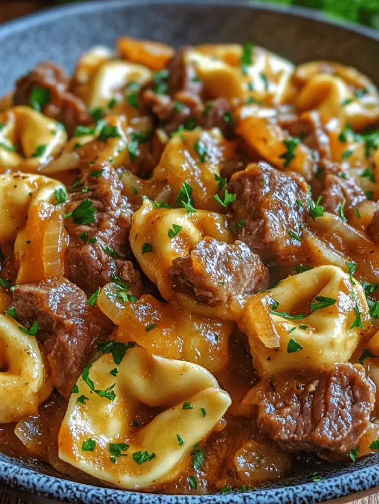 At the heart of this recipe is cheese tortellini, a delicious pasta filled with creamy cheese that serves as the perfect base for our cheesesteak-inspired filling. The versatility of cheese tortellini makes it a prime choice for this dish. You can easily find it in both fresh and frozen forms, allowing for quick preparation without sacrificing flavor. Fresh tortellini offers a delightful chewiness and rich flavor, while frozen tortellini provides convenience and ease.