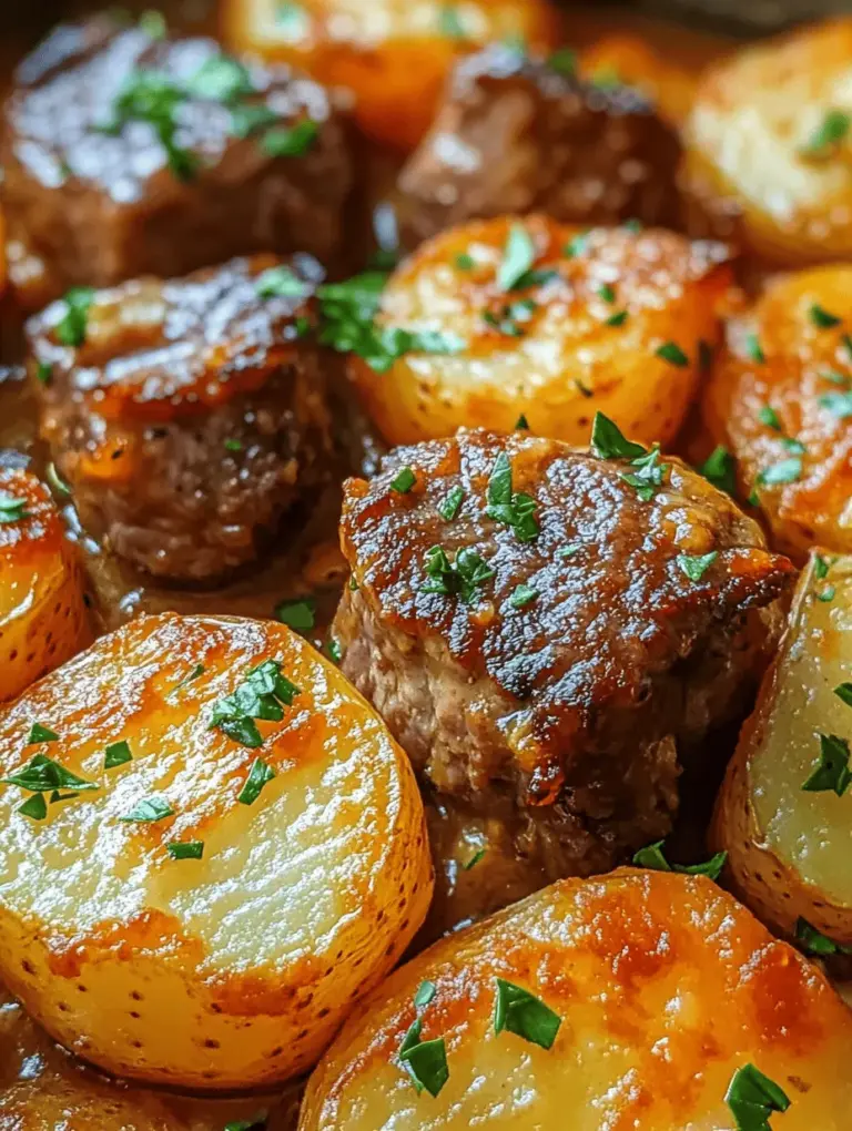 There's something undeniably comforting about a meal that has been lovingly simmered in a slow cooker. The aroma of garlic, beef, and herbs wafting through the house creates an inviting atmosphere, making everyone eager to gather around the dinner table. The Savory Slow Cooker Garlic Butter Beef Bites & Potatoes recipe is the epitome of a cozy family meal. Perfect for busy weekdays or leisurely weekends, this dish brings together tender beef bites and creamy baby potatoes in a rich, flavorful sauce that warms the heart and soul.