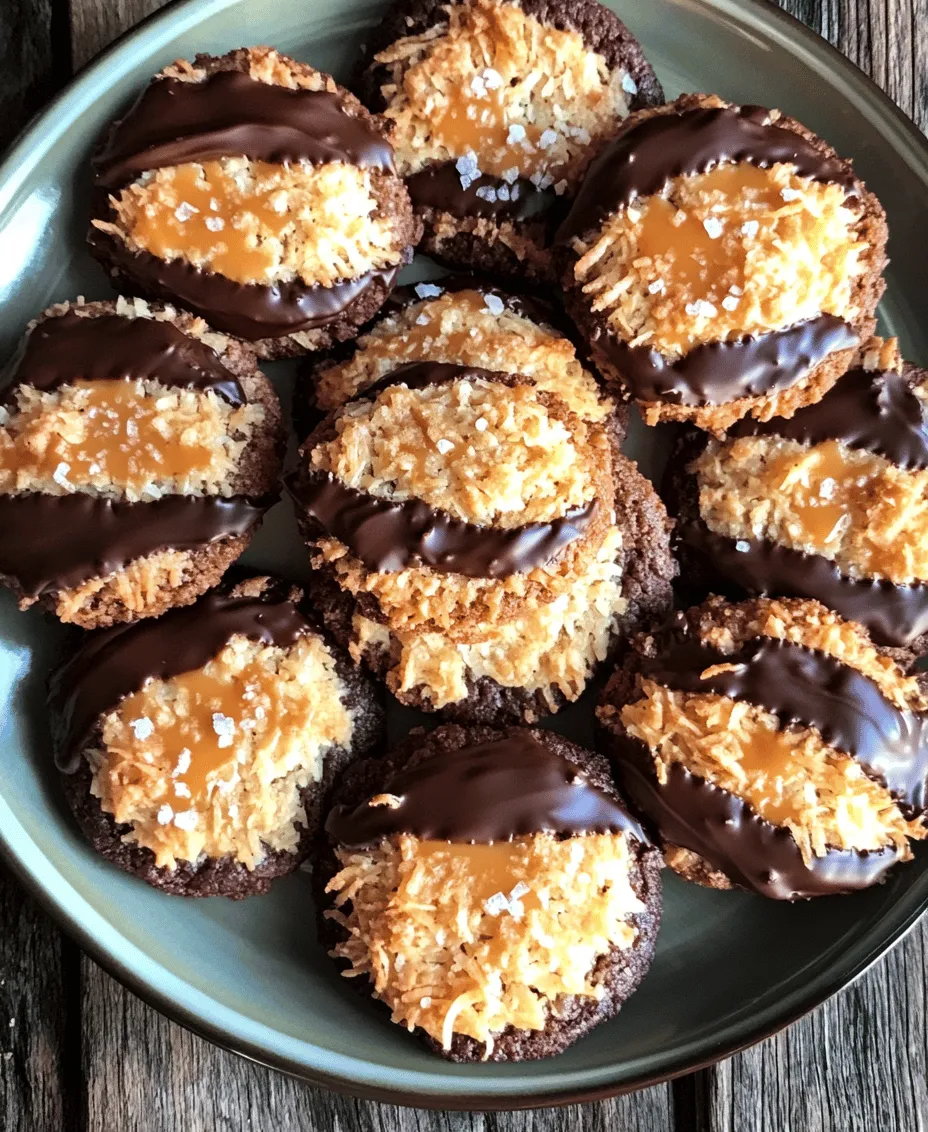 There’s something undeniably magical about homemade cookies. The aroma of warm dough wafting through the kitchen, the anticipation of indulging in a sweet treat, and the nostalgia of baking with loved ones create a sensory experience that few things can rival. Among the myriad of cookie varieties, Samoas cookies hold a special place in the hearts of many. Known for their rich flavors and delightful textures, these cookies are a cherished favorite, particularly during the Girl Scout cookie season.