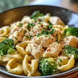 If you’re looking for a dish that brings together comfort, flavor, and nutrition, look no further than Creamy Garlic Parmesan Tortellini with Chicken & Broccoli. This delightful recipe combines tender tortellini, juicy chicken, and vibrant broccoli in a luscious garlic Parmesan sauce that is both easy to prepare and satisfying to eat. In today’s fast-paced world, the demand for quick yet flavorful meals is higher than ever. Recipes like this one not only save time but also allow you to enjoy a home-cooked meal that doesn’t compromise on taste or health.