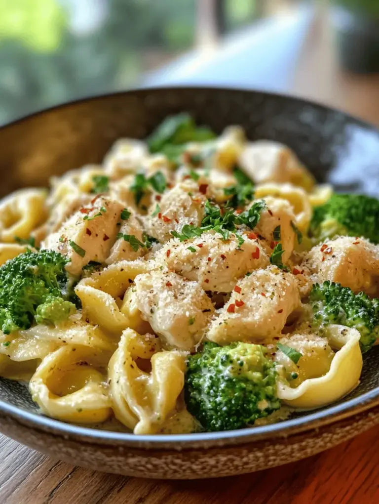 If you’re looking for a dish that brings together comfort, flavor, and nutrition, look no further than Creamy Garlic Parmesan Tortellini with Chicken & Broccoli. This delightful recipe combines tender tortellini, juicy chicken, and vibrant broccoli in a luscious garlic Parmesan sauce that is both easy to prepare and satisfying to eat. In today’s fast-paced world, the demand for quick yet flavorful meals is higher than ever. Recipes like this one not only save time but also allow you to enjoy a home-cooked meal that doesn’t compromise on taste or health.