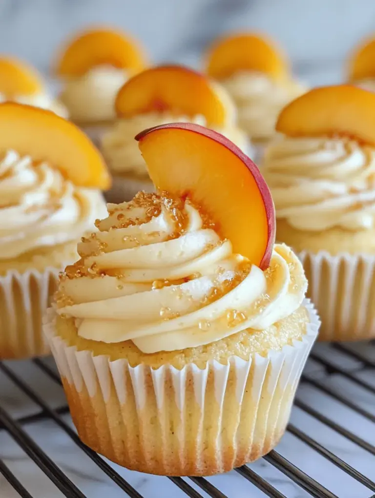 Welcome to a culinary adventure that celebrates the vibrant flavors of summer! The Honey Peach Cream Cheese Cupcakes are an irresistible treat that combines the sweet, succulent taste of fresh peaches with the rich creaminess of cream cheese frosting. This delightful recipe is perfect for summer gatherings, family picnics, or simply indulging yourself on a warm afternoon. The harmonious blend of honey and peaches creates a one-of-a-kind flavor profile that will leave your taste buds singing.