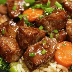 To truly appreciate Tender Teriyaki Beef Bowls, it’s important to delve into the origins and significance of teriyaki sauce itself. Teriyaki, a cooking technique that originated in Japan, translates to “glaze broiled” or “grilled with a glaze.” It involves marinating meat in a rich sauce that typically combines soy sauce, sake, mirin, and sugar. The result is a beautifully caramelized exterior that contrasts perfectly with the tender, juicy interior.