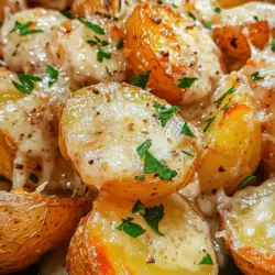 If you’re in search of a side dish that beautifully balances comfort, flavor, and simplicity, look no further than Savory Easy Creamy Garlic Sauce Baby Potatoes. This delightful dish transforms ordinary baby potatoes into a gourmet experience through a luscious garlic sauce that’s both creamy and rich. Perfect for a cozy family dinner or an elegant gathering, these baby potatoes bring vibrant colors and tantalizing flavors to your plate.