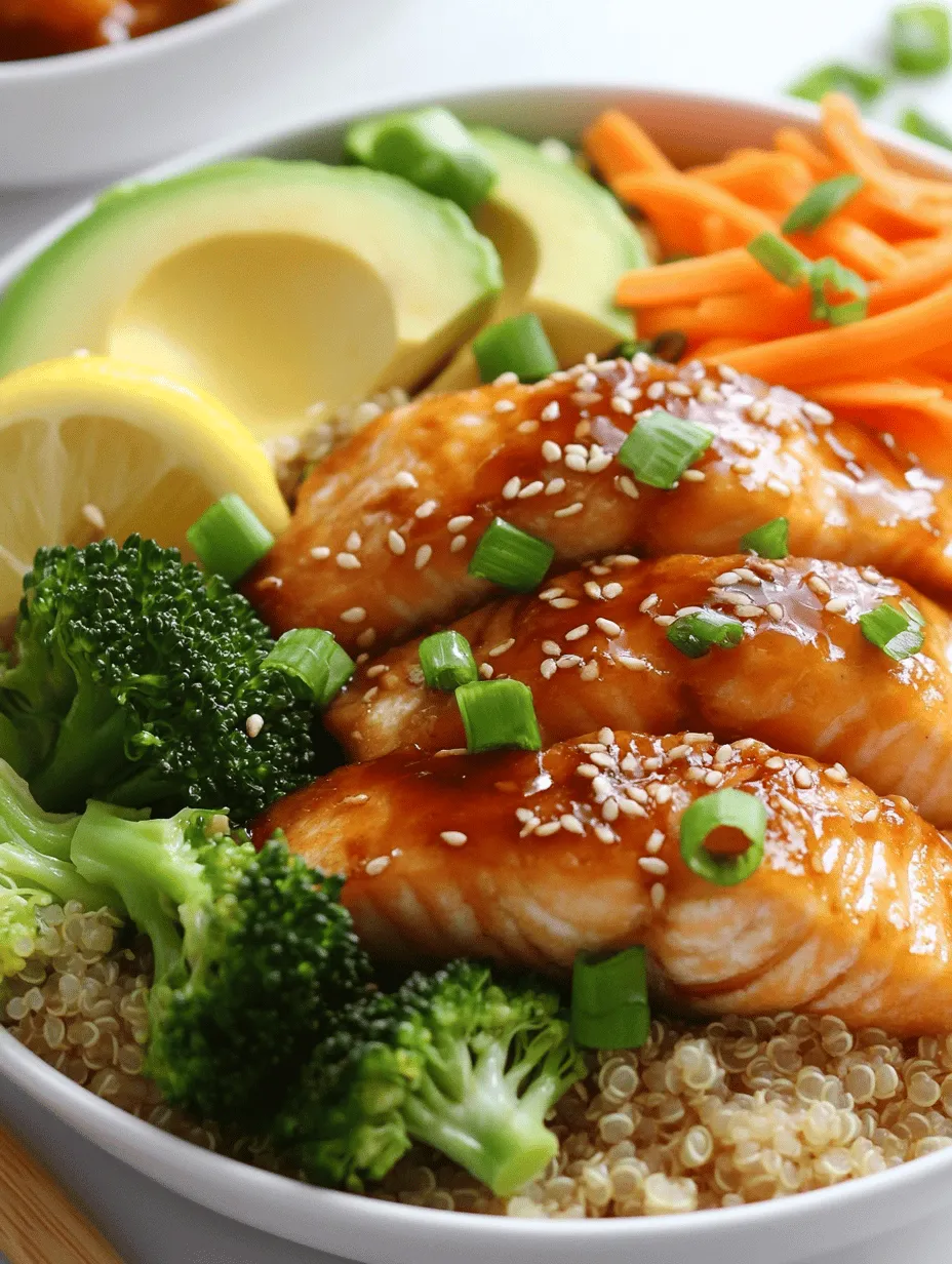 Discover the delightful flavors of Honey Garlic Salmon Bowls, a nutritious and visually appealing dish that combines tender salmon, wholesome grains, and vibrant vegetables. This recipe not only offers a generous serving of essential nutrients but also brings together the sweetness of honey and the savory notes of garlic, making it a perfect weeknight dinner or a meal prep option. By incorporating a variety of ingredients, these bowls are not only tasty but also customizable to suit your dietary preferences and flavor profiles.