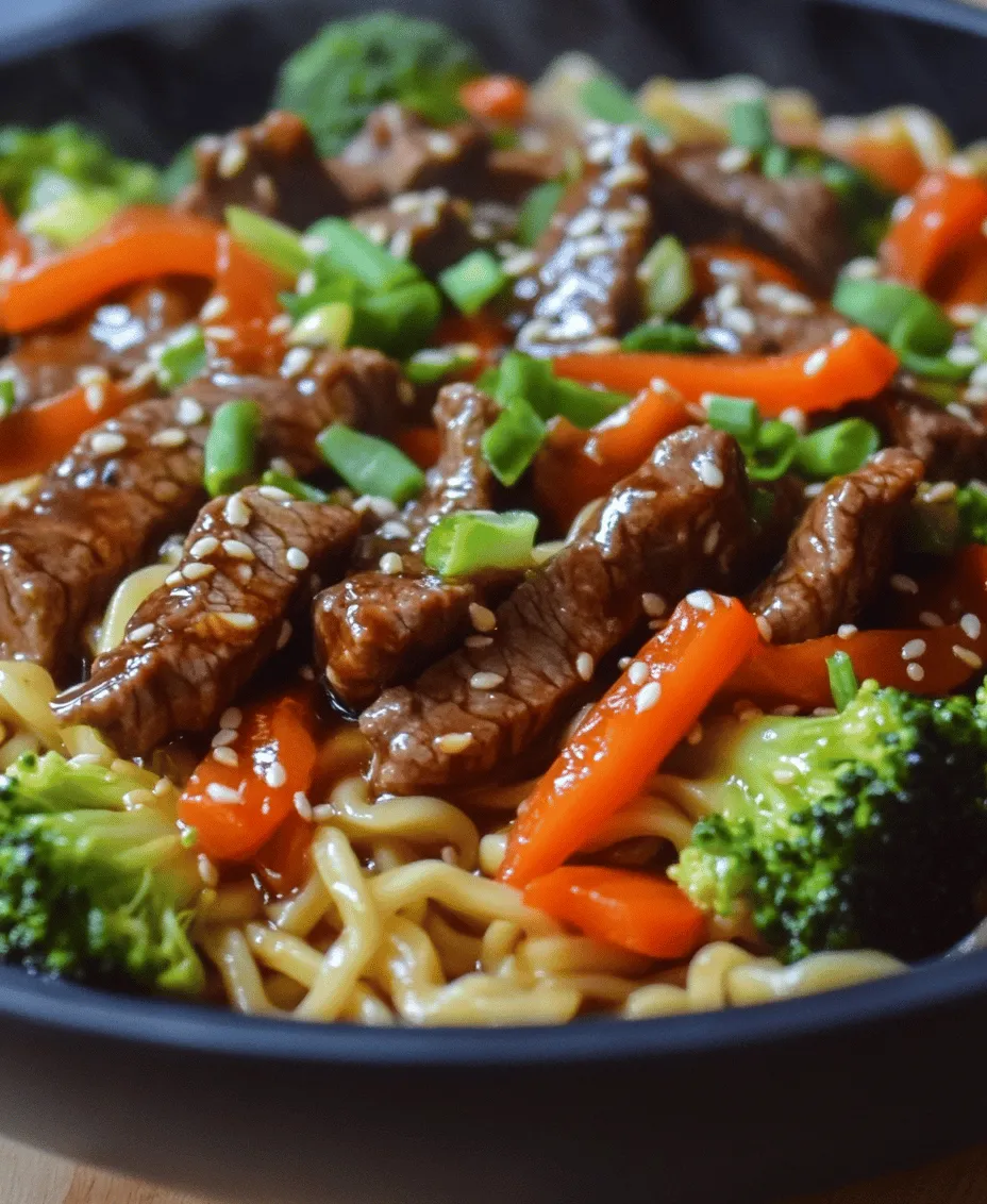 In the bustling world of modern cooking, the need for quick, nutritious meals has never been greater. As life becomes busier, many home cooks seek out dishes that not only satisfy hunger but also deliver on flavor and health. One such dish that perfectly encapsulates these qualities is the Beef & Broccoli Ramen Stir Fry. This vibrant medley of tender beef, crisp broccoli, and savory ramen noodles offers a delightful balance of textures and flavors, making it a favorite among families and individuals alike.