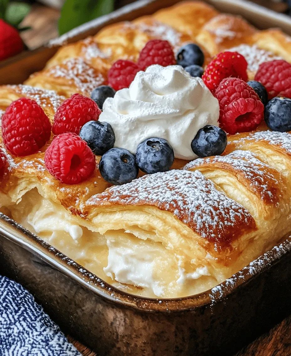 Are you on the lookout for a dessert that will impress your guests and leave them craving for more? Look no further than the delightful Cheesecake Crescent Rolls Casserole. This unique dish combines the deliciousness of classic cheesecake with the convenience of crescent roll dough, creating a dessert that is both rich and flaky. The Cheesecake Crescent Rolls Casserole is perfect for gatherings, holiday celebrations, or any occasion where you want to treat your loved ones to something special.