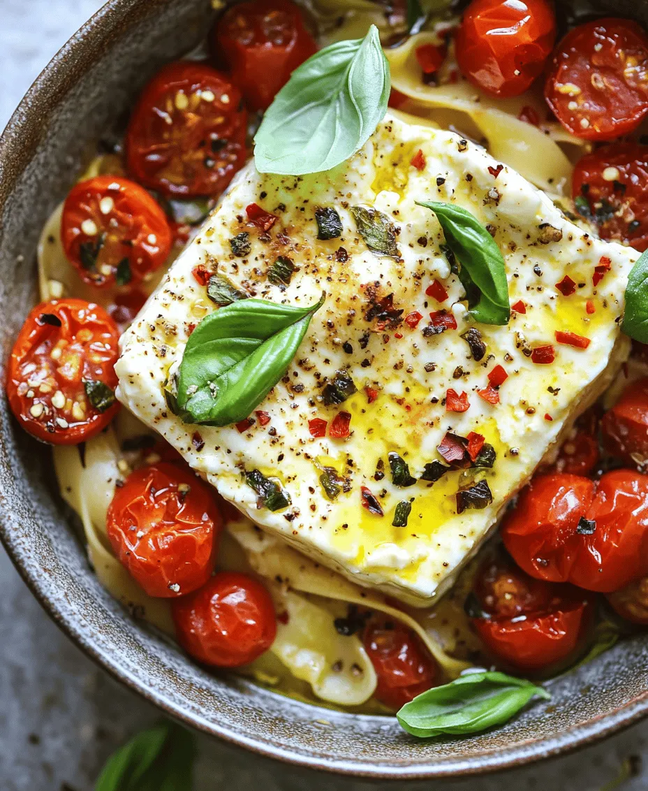 Baked Feta Pasta originated in Finland as a simple, rustic dish before gaining international fame in 2020. It became a viral trend on TikTok, where home cooks showcased their creative takes on this comforting recipe. The ease of preparation, combined with the visually appealing presentation of melted feta and roasted tomatoes, quickly caught the attention of food enthusiasts around the globe. As videos showcasing the dish went viral, it inspired countless variations, making it a staple in many households.