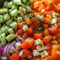 Explore the vibrant and refreshing flavors of the Mediterranean with our Mediterranean Bliss Salad. This delightful dish not only bursts with color but also offers a medley of textures and tastes, making it a perfect addition to any meal or a light standalone dish. The Mediterranean diet, celebrated for its health benefits and emphasis on fresh ingredients, provides the foundation for this salad, which encapsulates the essence of this culinary tradition. In this article, we will delve into the ingredients, preparation steps, nutritional benefits, and serving suggestions for this salad, ensuring you have all the information you need to create this culinary masterpiece.