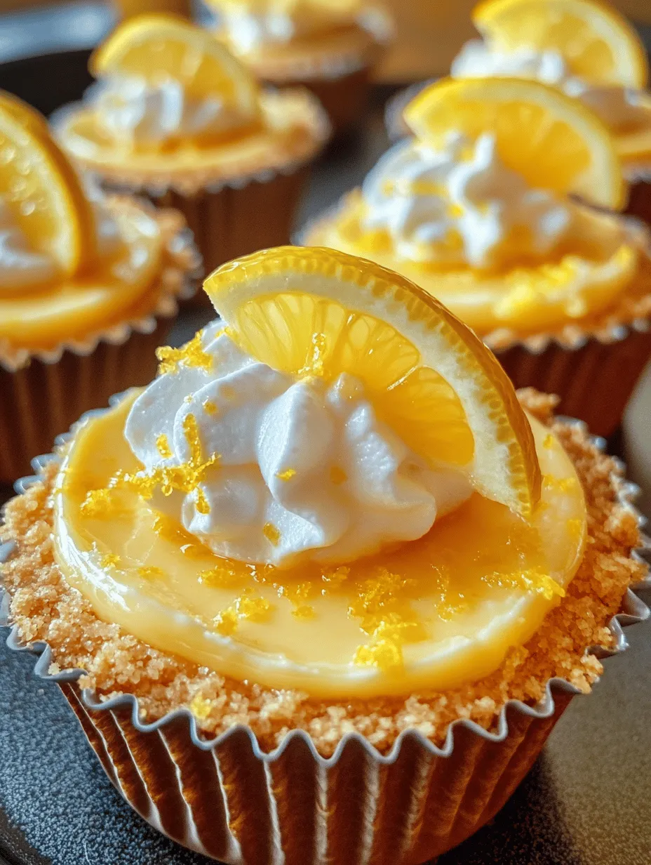 Explore the delightful world of desserts with our Zesty Mini Lemon Cheesecakes, a perfect blend of creamy texture and refreshing citrus flavor. These bite-sized treats are not only visually appealing but also tantalizingly delicious, making them an instant favorite for any occasion. Whether you are hosting a party, attending a family gathering, or simply indulging in a sweet craving, these mini cheesecakes are sure to impress your guests and leave your taste buds dancing with joy.