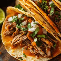 Birria tacos have become a culinary sensation, capturing the hearts and taste buds of food lovers around the globe. This traditional Mexican dish hails from the picturesque state of Jalisco, where it has been cherished for generations. Birria, a savory stew made with tender meat and a complex blend of spices, is often served in a taco format, allowing the rich flavors to shine through in every bite. This article will walk you through the complete process of making authentic birria tacos, so you can bring this beloved dish into your own kitchen.