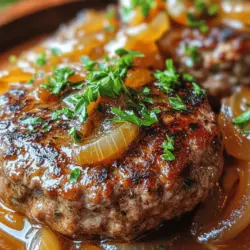 In the world of comfort food, few dishes can rival the warmth and satisfaction offered by a classic hamburger steak topped with savory onion gravy. This beloved recipe, deeply rooted in traditional American cuisine, combines juicy, flavorful patties with a rich, caramelized onion sauce that elevates the dish to new heights. Whether you're preparing a weeknight dinner or hosting a special family gathering, this recipe is sure to please both the palate and the heart.