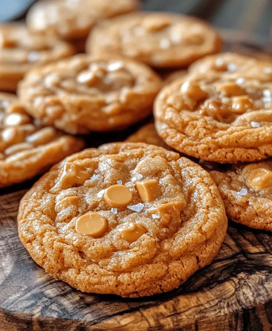 The success of salted butterscotch cookies hinges on the quality and choice of ingredients used. Each component plays a crucial role in the final product, contributing to flavor, texture, and overall satisfaction. Let’s take a closer look at each key ingredient that brings these cookies to life.