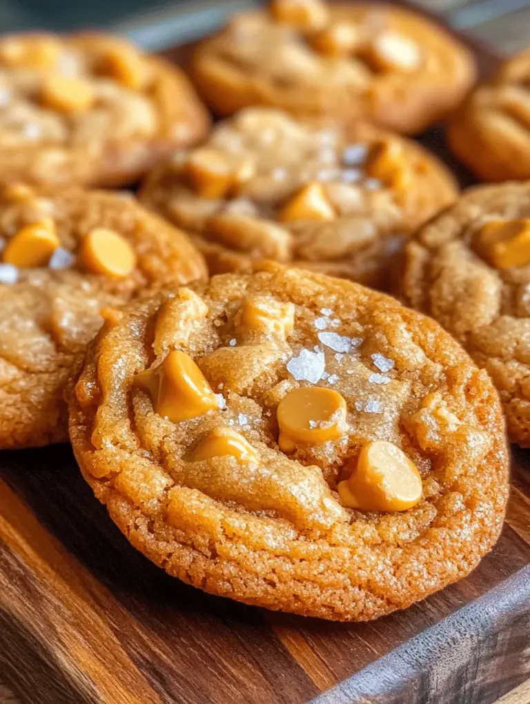 The success of salted butterscotch cookies hinges on the quality and choice of ingredients used. Each component plays a crucial role in the final product, contributing to flavor, texture, and overall satisfaction. Let’s take a closer look at each key ingredient that brings these cookies to life.