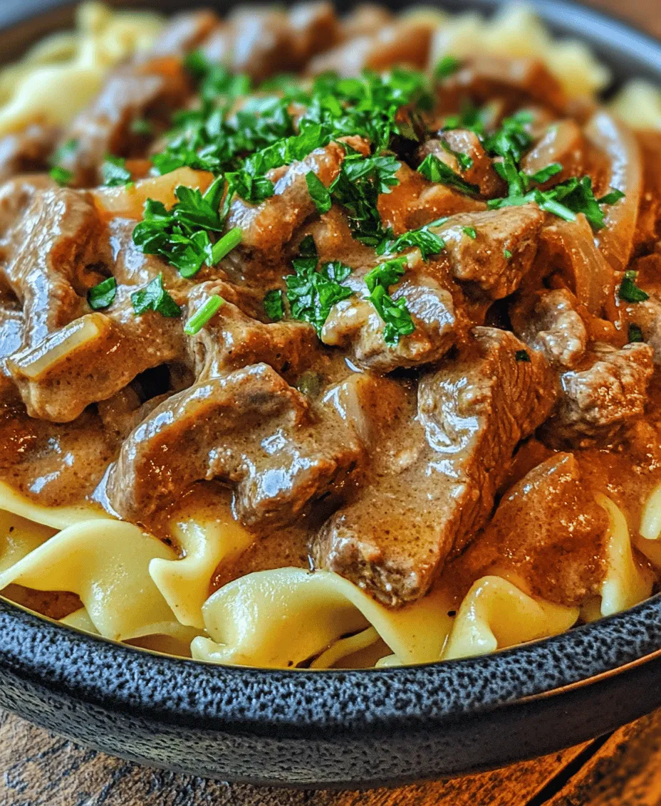 If you're searching for a dish that embodies comfort and rich flavor, look no further than Beef Stroganoff. This classic recipe has captivated taste buds for generations, providing a warm hug on a plate that is perfect for cozy family dinners, elegant gatherings, or even a simple weeknight meal. The creamy, savory sauce paired with tender beef and comforting noodles creates a delightful experience that not only satisfies hunger but also warms the heart.