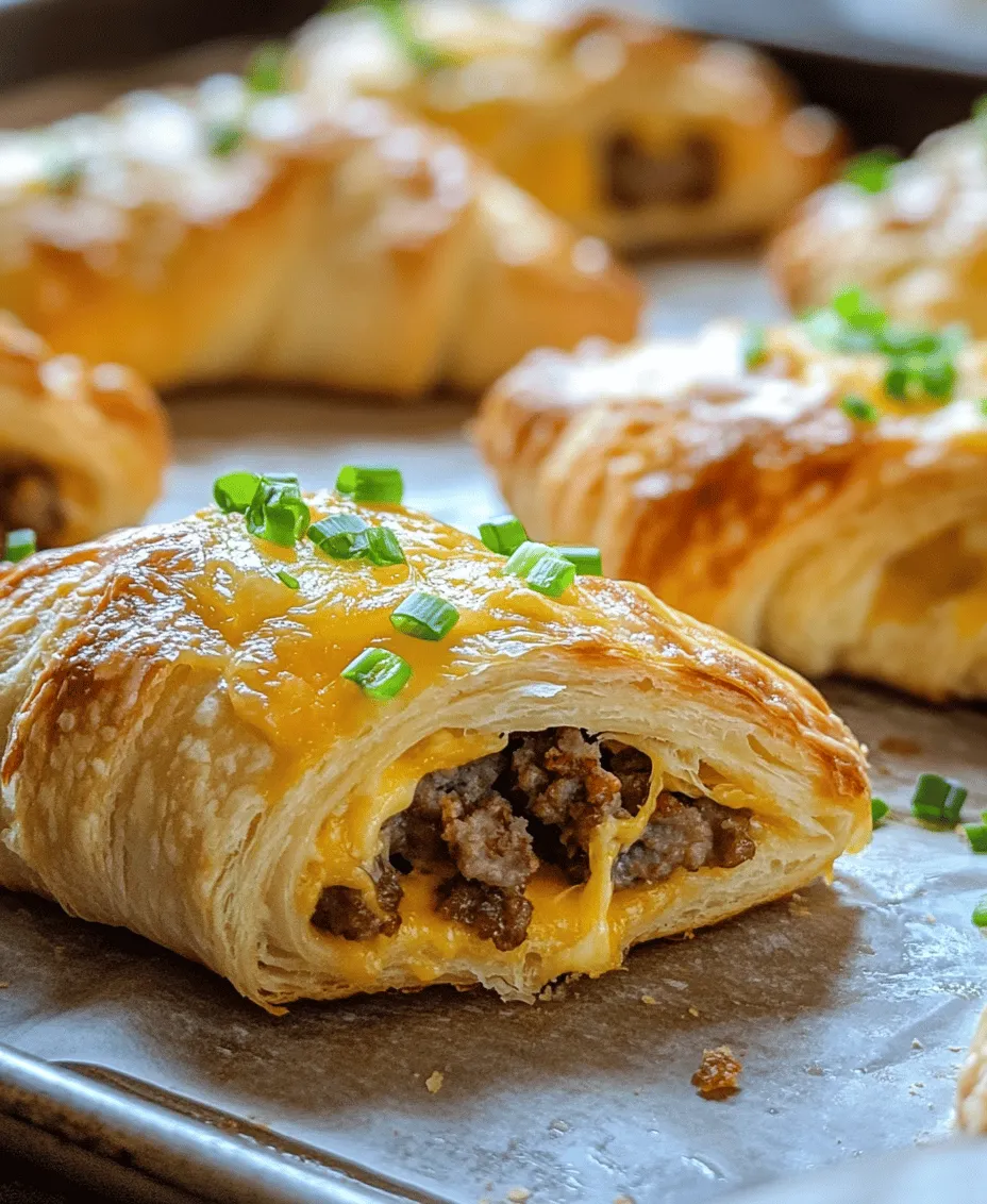 Breakfast is often heralded as the most important meal of the day, and for good reason. It sets the tone for the hours ahead, providing the necessary fuel to kick-start our morning activities. Among the myriad of breakfast options available, one dish has captured the hearts of many: breakfast sausage crescent rolls. This delightful recipe combines the savory richness of breakfast sausage with the flaky, buttery texture of crescent roll dough, making it a versatile and convenient choice for busy mornings or leisurely weekend brunches.