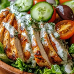 One of the standout features of Tzatziki Chicken Salad is its health benefits. The ingredients used here are not only flavorful but also packed with nutrients. Greek yogurt serves as the base for the tzatziki sauce, offering a rich source of protein and probiotics. This dairy product is a staple in Mediterranean cuisine, known for its creamy texture and tangy flavor, and it plays a crucial role in promoting gut health and aiding digestion.