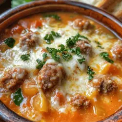 As the weather cools and the days grow shorter, there's nothing quite like a steaming bowl of soup to warm the soul. The Hearty Velvety Italian Sausage Parmesan Soup is the quintessential comfort food that brings together the rich flavors of Italian cuisine with a creamy, indulgent texture. This dish is not only satisfying but also incredibly versatile, making it perfect for family gatherings, cozy nights in, or anytime you crave a hearty meal. Its combination of savory Italian sausage, fresh vegetables, and aromatic herbs comes together to create a symphony of flavors that will leave you feeling nourished and content.