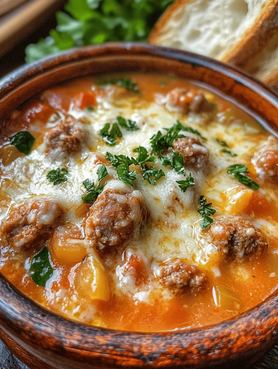 As the weather cools and the days grow shorter, there's nothing quite like a steaming bowl of soup to warm the soul. The Hearty Velvety Italian Sausage Parmesan Soup is the quintessential comfort food that brings together the rich flavors of Italian cuisine with a creamy, indulgent texture. This dish is not only satisfying but also incredibly versatile, making it perfect for family gatherings, cozy nights in, or anytime you crave a hearty meal. Its combination of savory Italian sausage, fresh vegetables, and aromatic herbs comes together to create a symphony of flavors that will leave you feeling nourished and content.