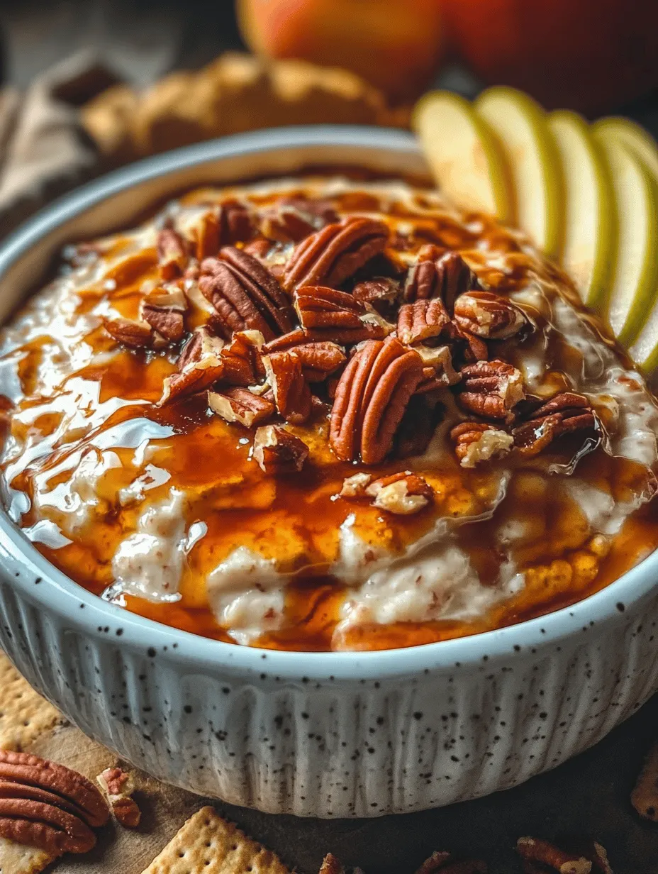 Imagine the rich, nutty flavor of a classic pecan pie, but in a form that requires no baking and can be whipped up in just minutes. Welcome to the Indulgent No Bake Pecan Pie Dip! This delightful dessert dip marries the traditional flavors of pecan pie with the convenience and simplicity of a no-bake recipe, making it a perfect choice for gatherings, holiday celebrations, or simply indulging at home. Whether you're hosting a party or craving a sweet treat, this dip captures the essence of pecan pie while offering a refreshing twist that is sure to impress.