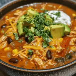 To make the Cozy Chicken Taco Soup a success, it’s essential to understand the key ingredients and their roles in crafting this delicious dish.