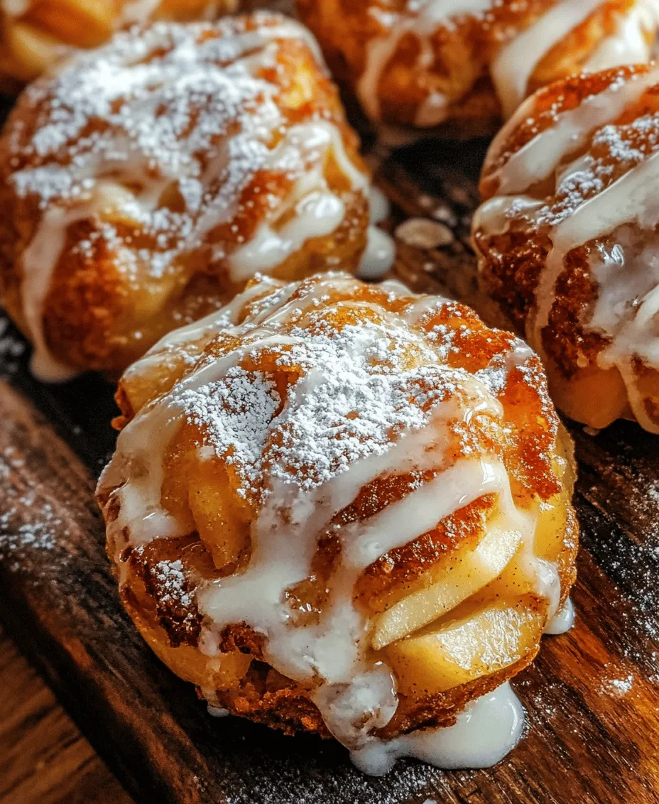 Baked apple fritters are a delightful twist on the classic dessert, combining the comforting flavors of cinnamon and warm apples with a light, fluffy texture. These sweet treats are perfect for any occasion, whether enjoyed as a breakfast pastry, a midday snack, or a satisfying dessert after dinner. The allure of apple-based desserts lies not only in their delicious taste but also in their seasonal appeal; as autumn rolls in, apples abound, inviting us to embrace their crispness and versatility in our baking.