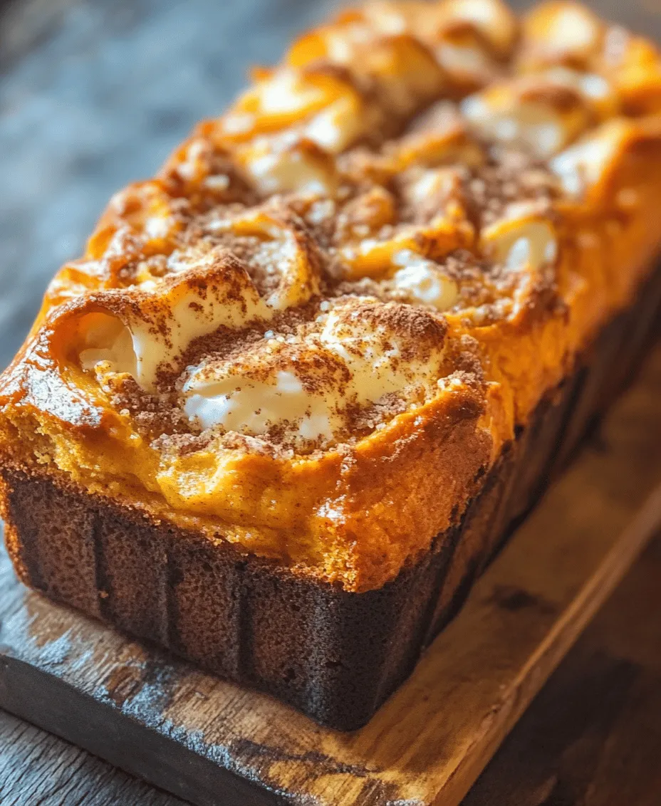 As the leaves begin to change and the air becomes crisper, there's nothing quite like the comforting aroma of freshly baked bread wafting through the home. Our Luscious Pumpkin Cream Cheese Bread embodies the essence of fall, showcasing a delightful fusion of flavors that will tantalize your taste buds. This recipe is perfect for fall gatherings, cozy breakfasts, or simply as a sweet snack to enjoy with a warm cup of tea or coffee. It features a moist and flavorful pumpkin base, complemented by a rich swirl of creamy cheesecake that not only enhances the taste but also adds a beautiful aesthetic to the loaf.