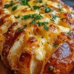 If you’re looking for the perfect appetizer to elevate your gatherings, game days, or family dinners, cheesy pull-apart garlic bread is a crowd-pleaser that never disappoints. This delectable dish combines the comforting flavors of garlic and butter with the gooey goodness of melted cheese, all enveloped in a warm, crusty loaf of bread. The irresistible pull-apart texture makes it not just a treat for the taste buds but also a fun sharing experience for friends and family.